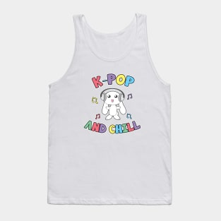 K-Pop And Chill Tank Top